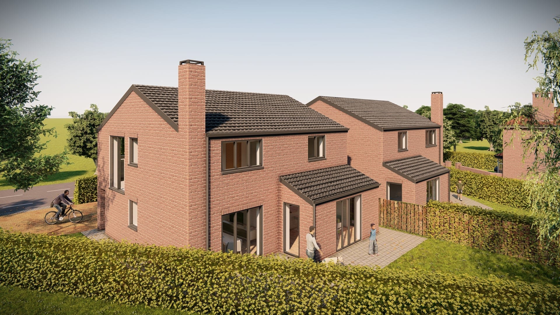 design concept for two rural dwellings holmes chapel