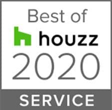 Houzz Best of 2020 service award